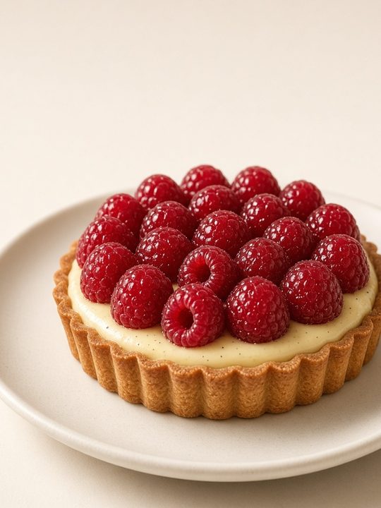Raspberry tart